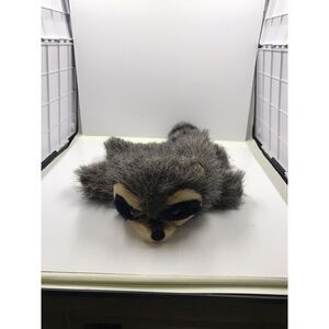 Furry Fol Folkmanis Raccoon Preschool Puppet Plush Toy 13"  Interactive Play USA
